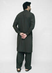 D Green Men Shalwar Kameez