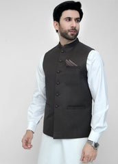 Choclaty Brown Suiting Waist Coat