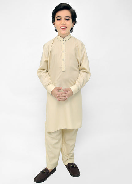 Off-White kurta Pajama For Kids