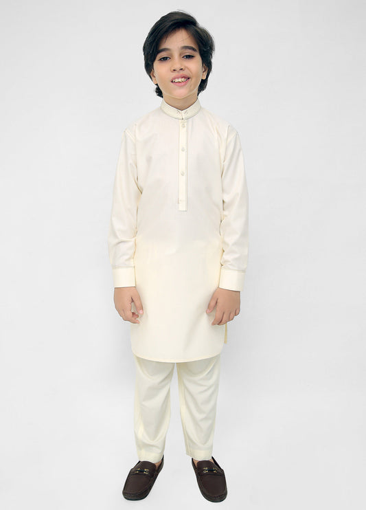 Off-White kurta Pajama For Kids