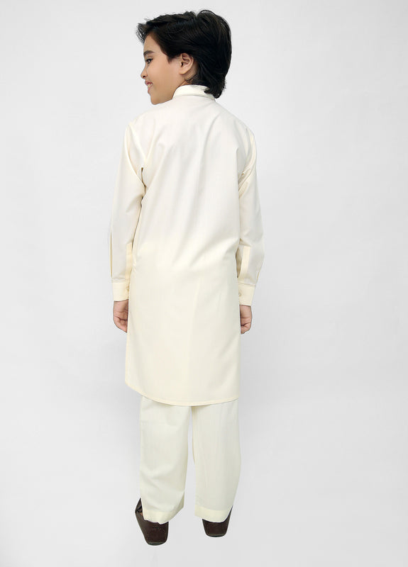 Off-White kurta Pajama For Kids