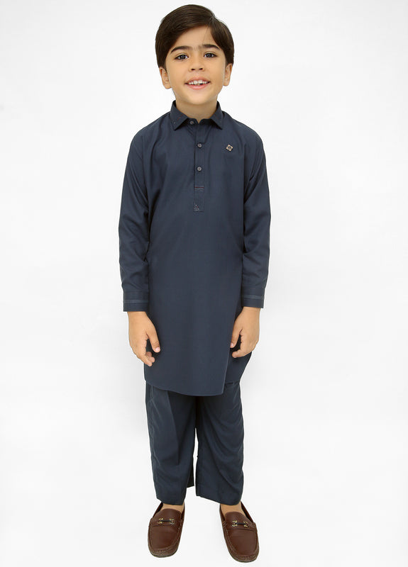 Blue Kurta Pajama For Kids