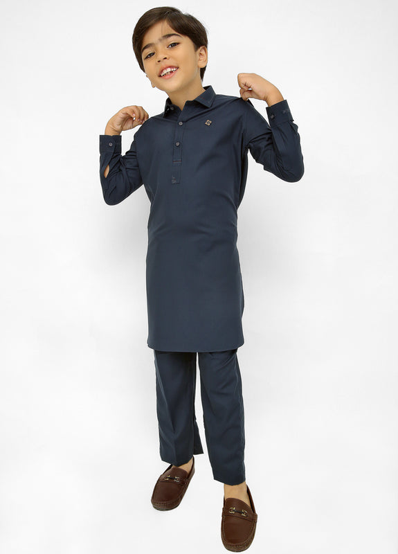 Blue Kurta Pajama For Kids