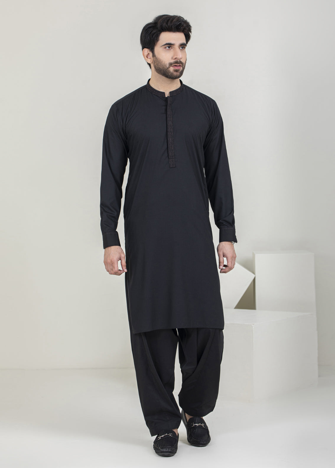 Men's Shalwar Kameez Black