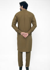 Mehendi green kameez shalwar I Men shalwar kameez I Stylish Kameez Shalwar