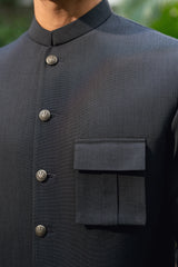 Midnight Blue Waistcoat Suit WS-244-120