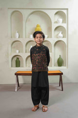 Multi Color Embroidered Waistcoat KD - 14