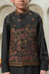 Multi Color Embroidered Waistcoat KD - 14