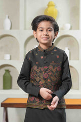 Multi Color Embroidered Waistcoat KD - 14