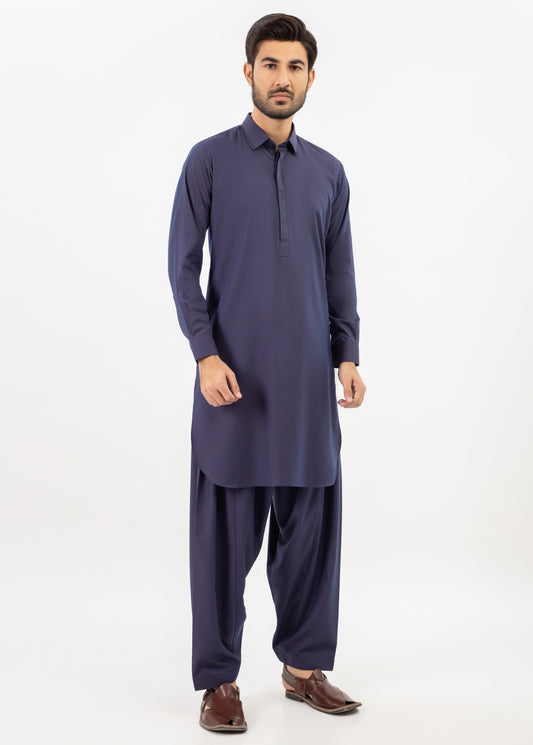 Men Shalwar Kameez Blue