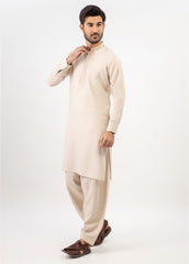 Men's Kameez Shalwar Light Fawn