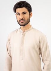 Men's Kameez Shalwar Light Fawn