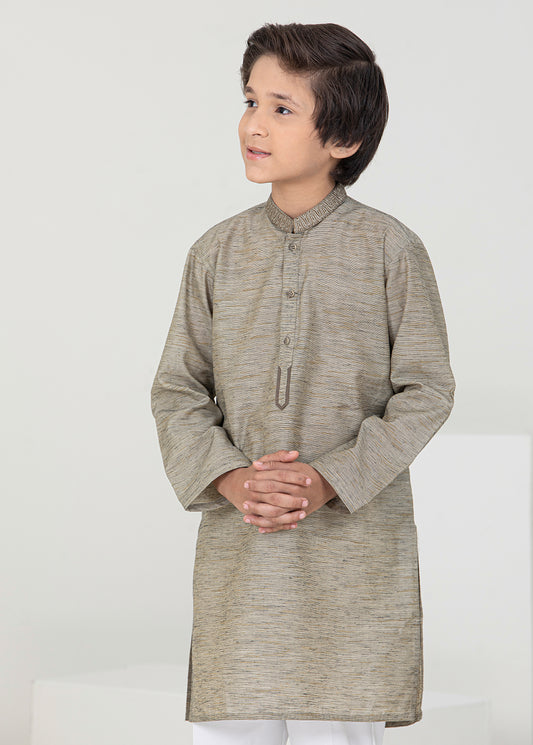 Green Kids Kurta Pajama