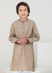 Brown Kids Kurta Pajama