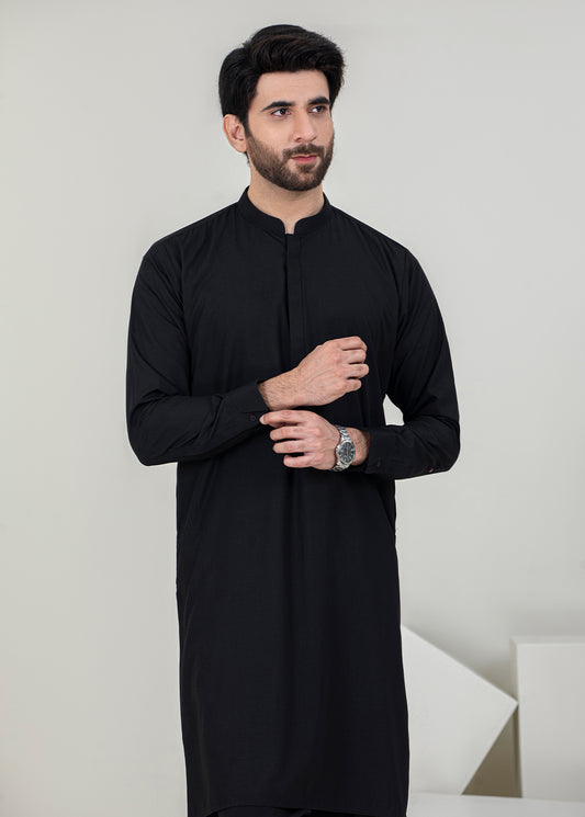 Black Men Kameez Trouser