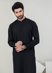 Men Kameez Trouser - Black