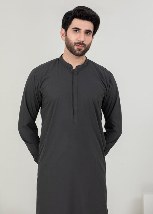 Dark Grey Men Kameez Trouser