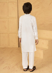 White Kids Kurta Pajama