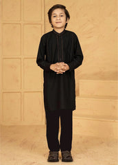 Kids Kurta Pajamas - Black