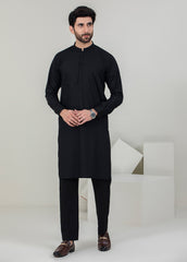 Men Kameez Trouser - Black