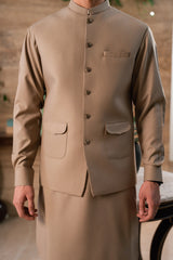 Beige Waistcoat WS-244-116