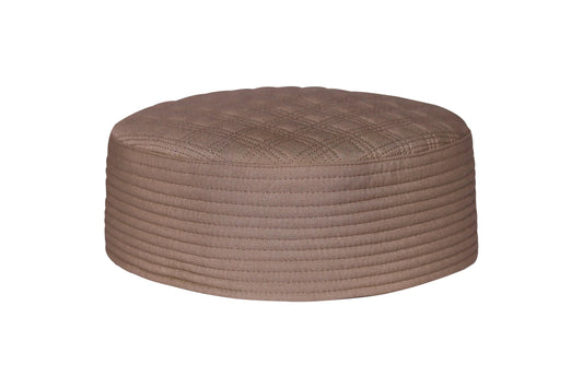 Stylish Brown Caps for Prayer
