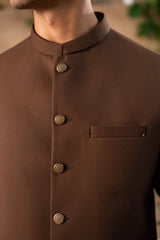 Chocolate Brown Waistcoat WS-244-115