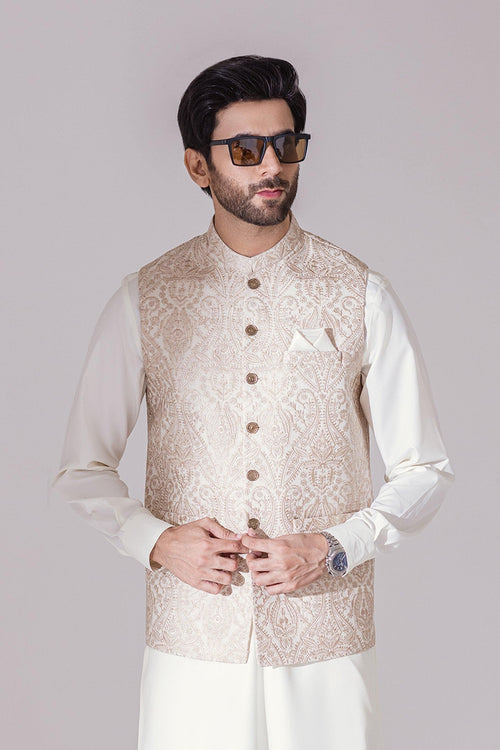 Mens embroidered outlet waistcoat