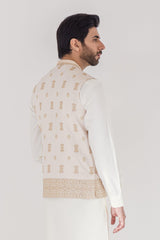 Full Embroidery Waistcoat for Men
