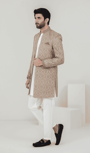 M-Golden Sherwani
