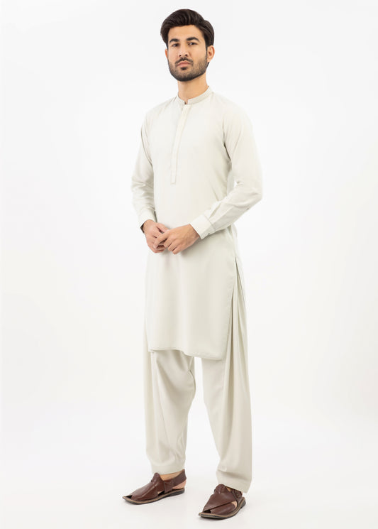 Men Shalwar Kameez Light Green