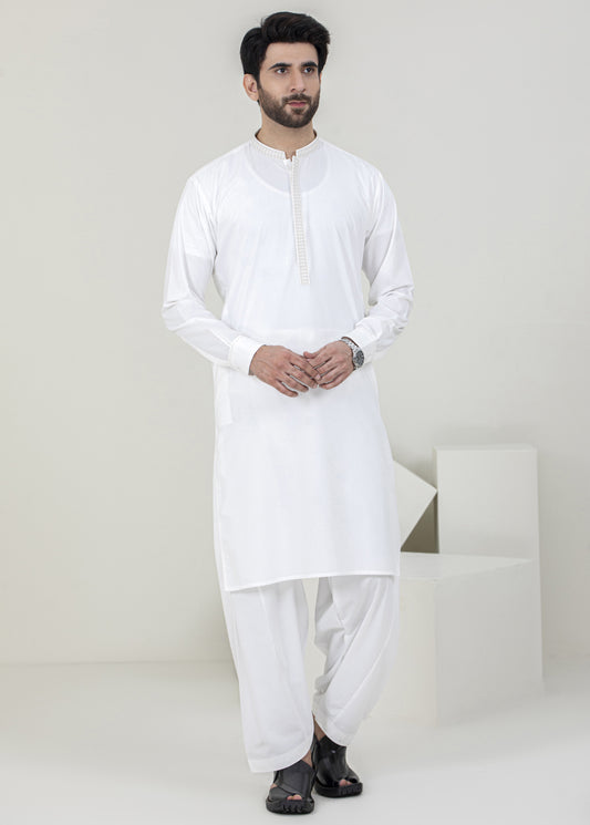 White Men Shalwar Kameez